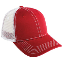 Elevate Vintage Red/White Matrix Vintage Ballcap