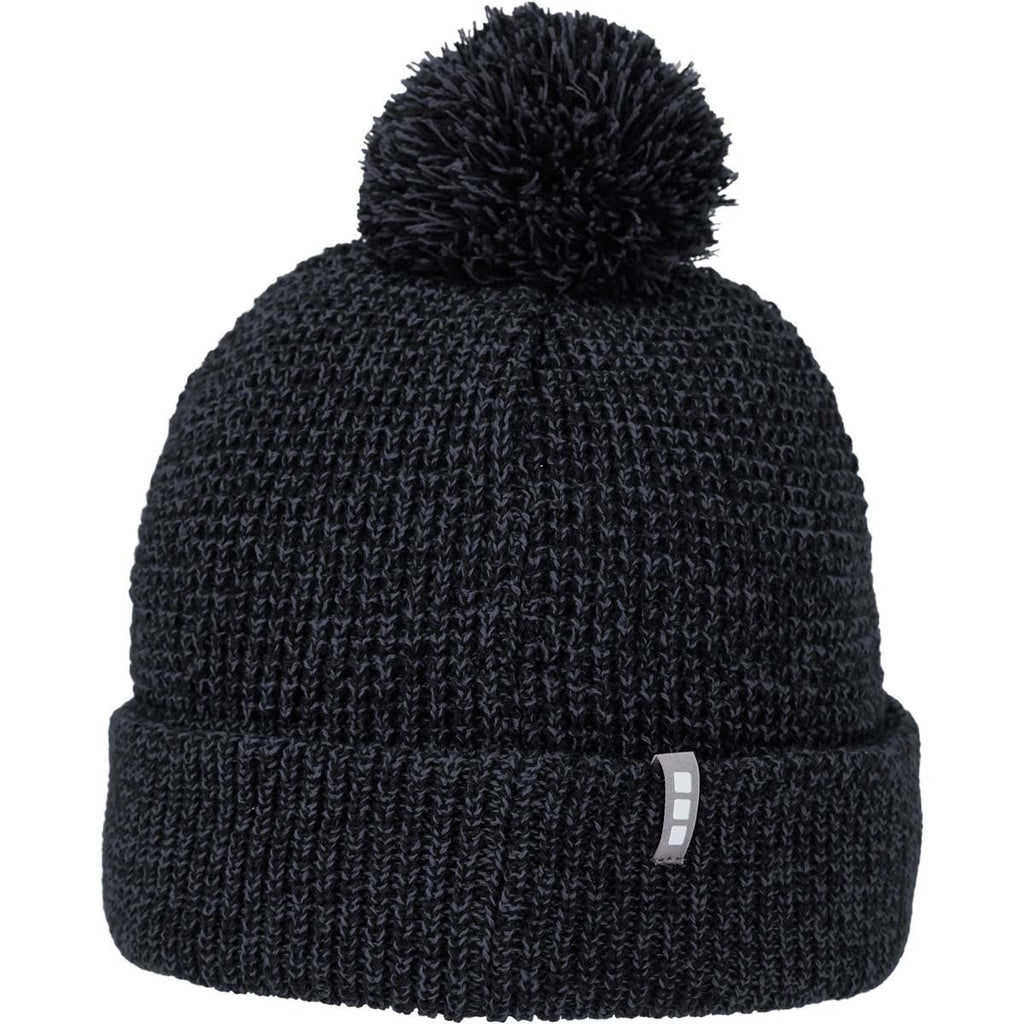 Elevate Heather Dark Charcoal Vault Knit Toque