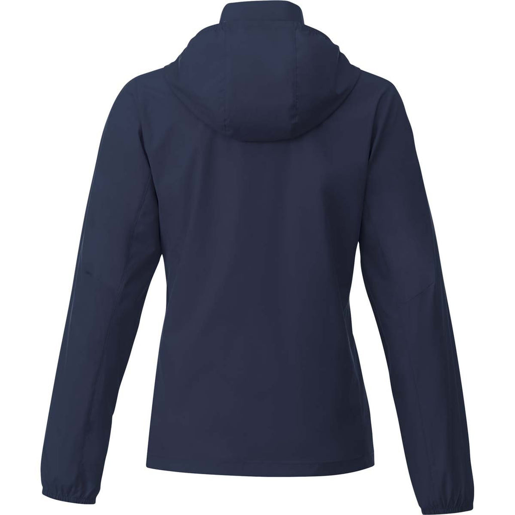 Elevate Women's Vintage Navy Toba Packable Jacket