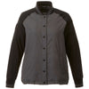 Roots73 Women's Charcoal/Black Hargrave Varsity Jacket