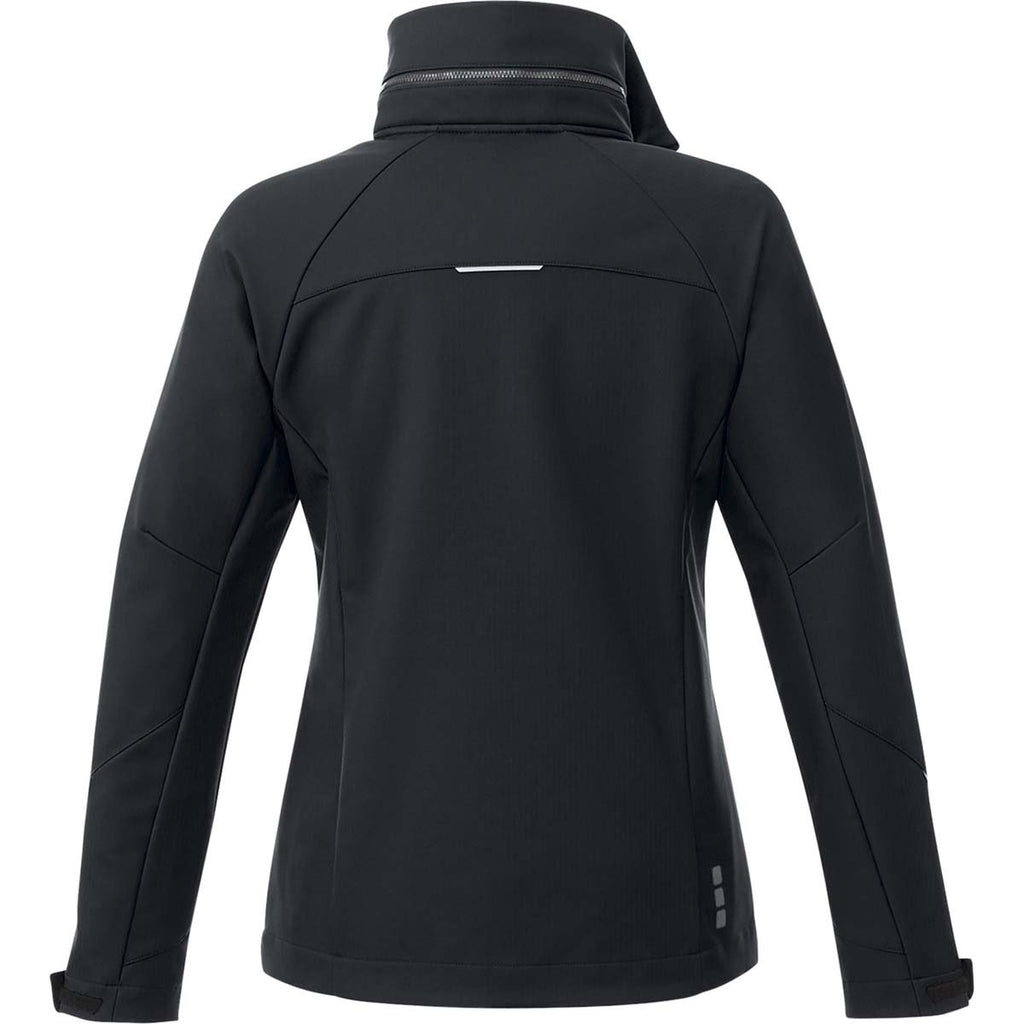Elevate Women's Black Peyto Softshell Jacket