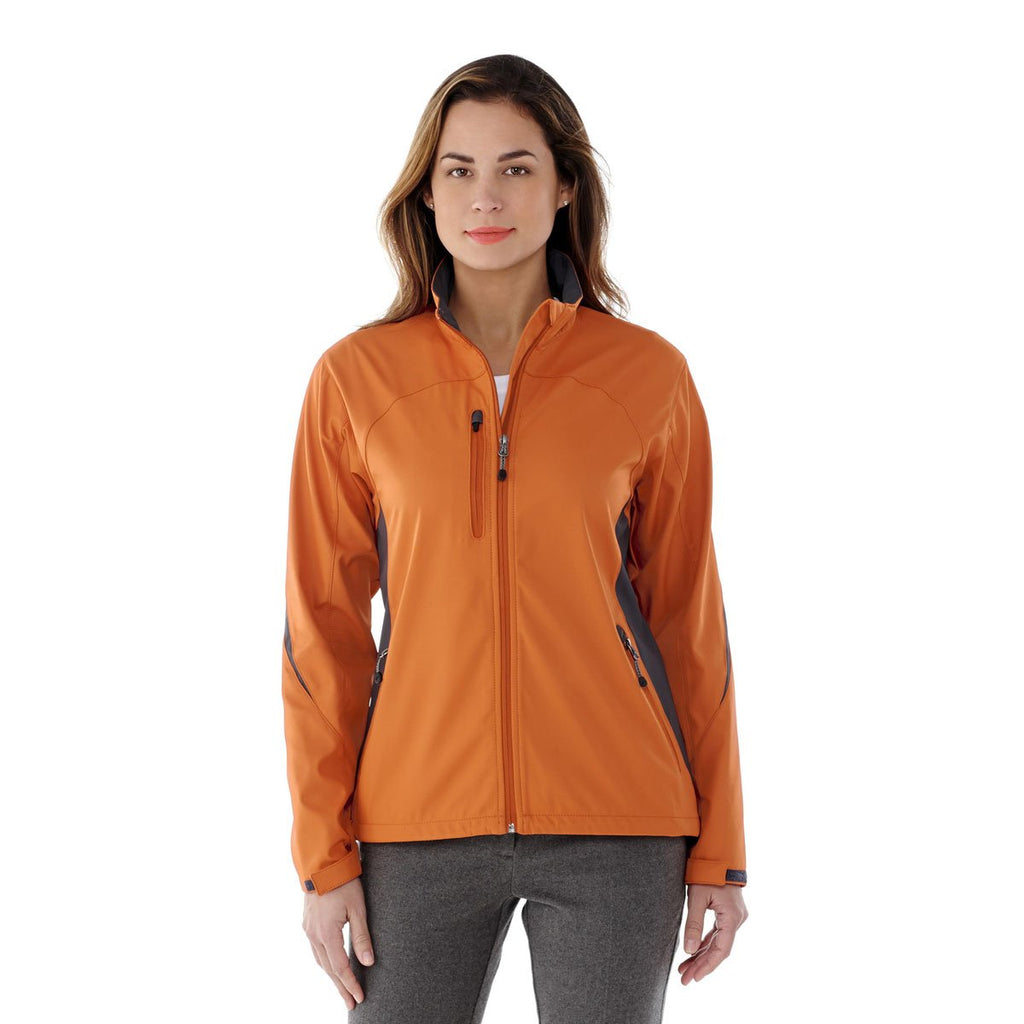 Elevate Women's Saffron/Grey Storm Selkirk Jacket