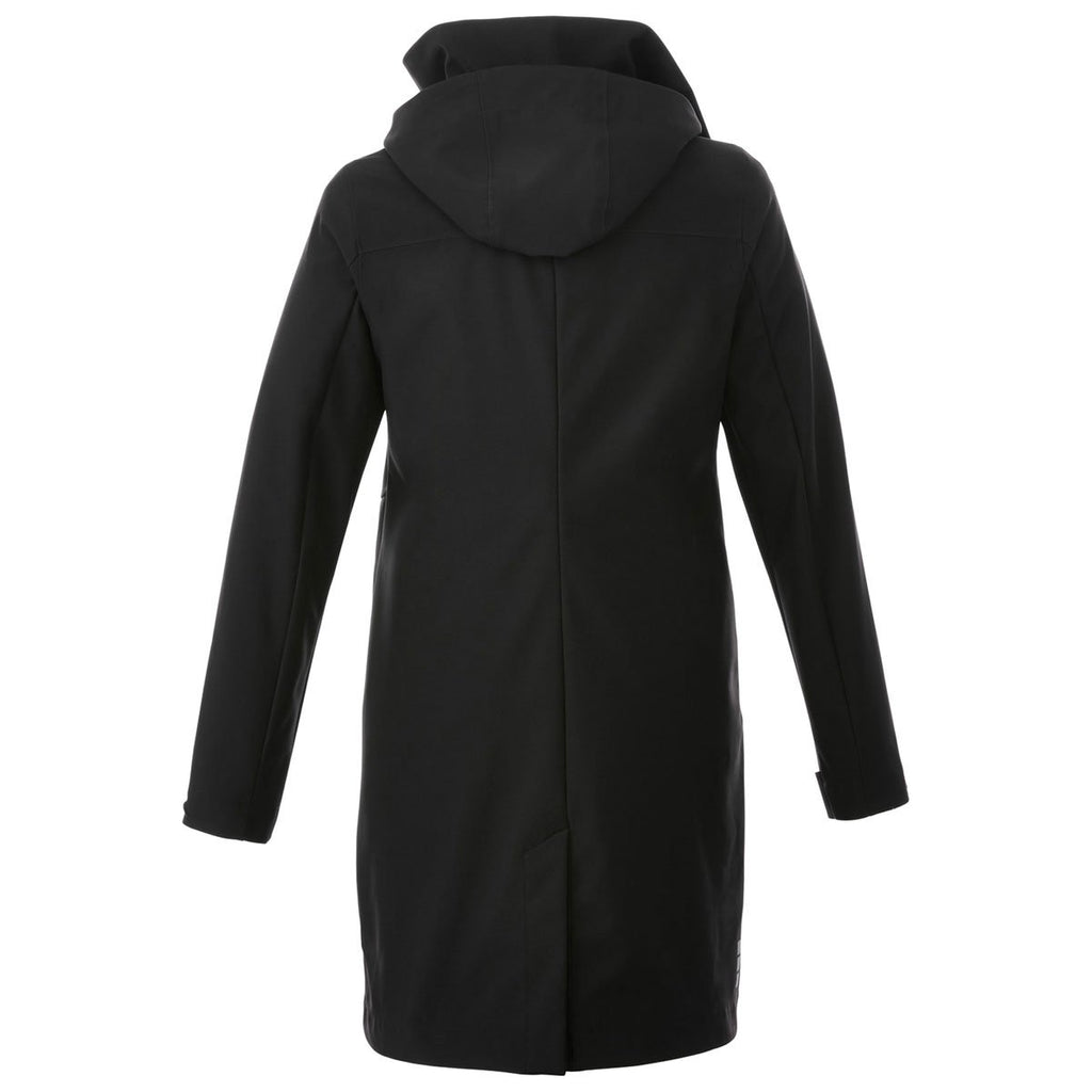 Elevate Women's Black Manhattan Softshell Jacket
