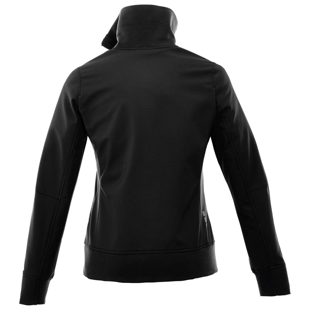 Elevate Women's Black Kendrick Softshell Jacket