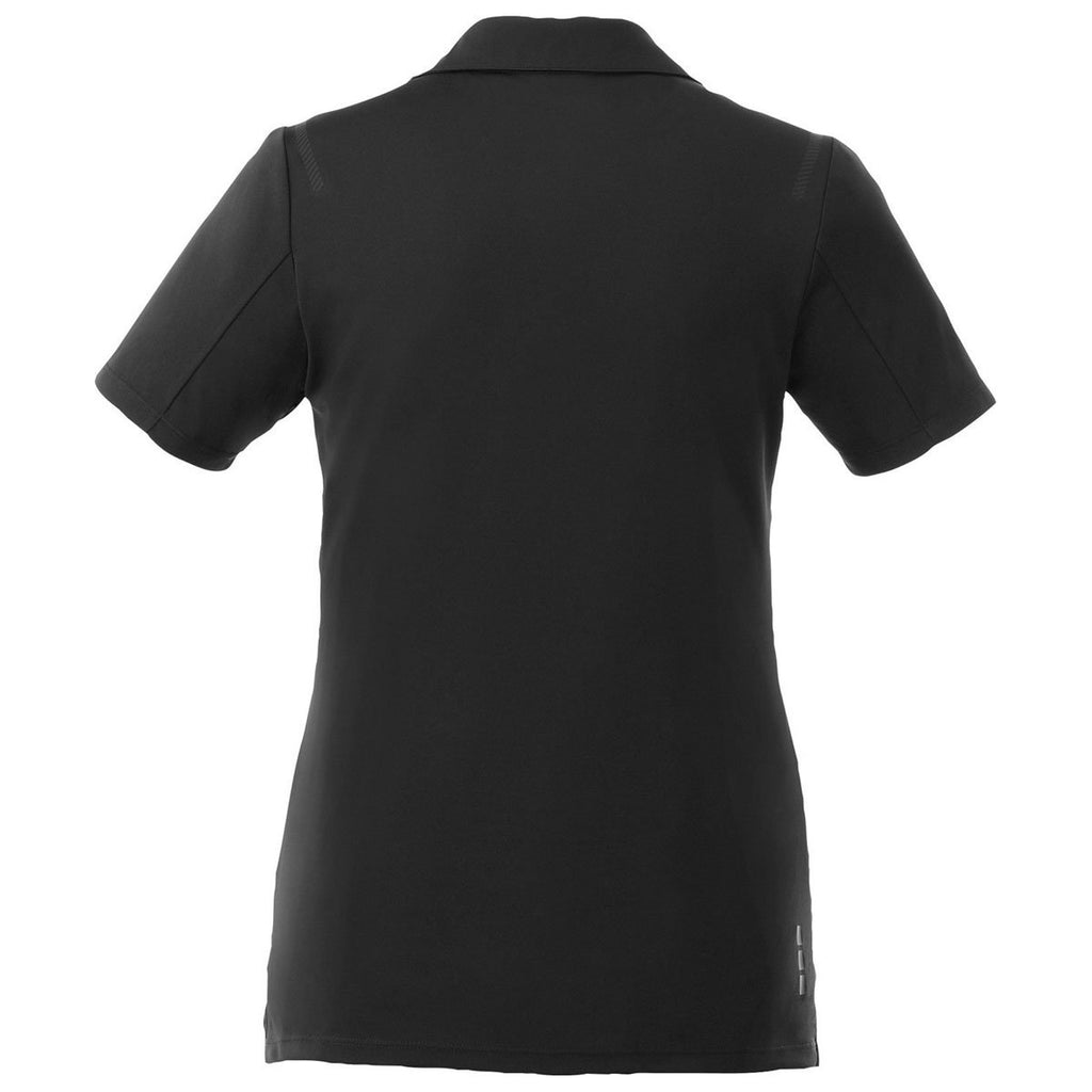 Elevate Women's Black Next Short Sleeve Polo