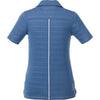 Elevate Women's Denim Blue Prescott Short Sleeve Polo