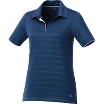 Elevate Women's Navy Prescott Short Sleeve Polo