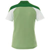 Elevate Women's Green Tea/Juniper/White Vesta Short Sleeve Polo