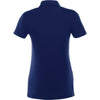 Elevate Women's Vintage Navy Acadia Short Sleeve Polo