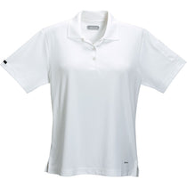Elevate Women's White Pico Short Sleeve Polo