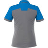 Elevate Women's Olympic Blue/Steel Grey Mack Short Sleeve Polo