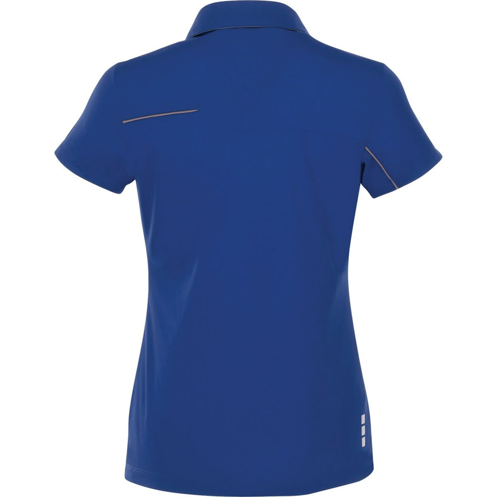 Elevate Women's Navy/Steel Grey Wilcox Short Sleeve Polo