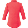 Elevate Women's Team Red Heather Tipton Short Sleeve Polo