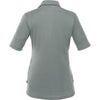 Elevate Women's Steel Grey Torres Short Sleeve Polo
