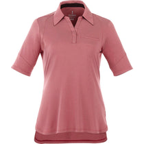 Elevate Women's Vintage Red Torres Short Sleeve Polo