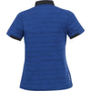 Elevate Women's Metro Blue Heather/Metro Blue Emory Short Sleeve Polo