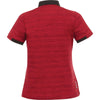 Elevate Women's Vintage Red Heather/Vintage Red Emory Short Sleeve Polo