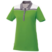 Elevate Women's Juniper/Steel Grey/White Gydan Short Sleeve Polo