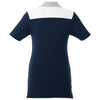 Elevate Women's Navy/Fossil/White Gydan Short Sleeve Polo