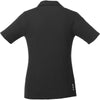 Elevate Women's Black Jepson Short Sleeve Polo