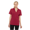 Elevate Women's Vintage Red Jepson Short Sleeve Polo