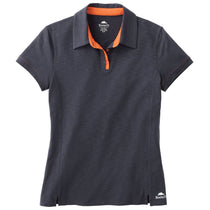 Roots73 Women's Atlantic Navy/Saffron Stillwater Short Sleeve Polo
