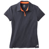 Roots73 Women's Atlantic Navy/Saffron Stillwater Short Sleeve Polo