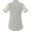 Elevate Women's Grey Mist/Fossil Laramie Short Sleeve Polo