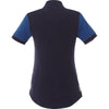 Elevate Women's Metro Blue/Vintage Navy Laramie Short Sleeve Polo