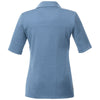 Elevate Women's Metro Blue Heather Skara Short Sleeve Polo