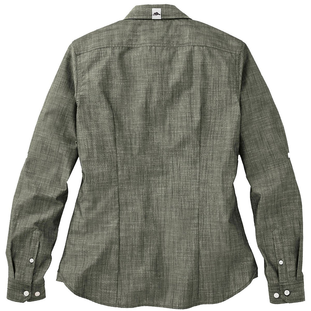 Roots73 Women's Loden Clearwater Long Sleeve Shirt