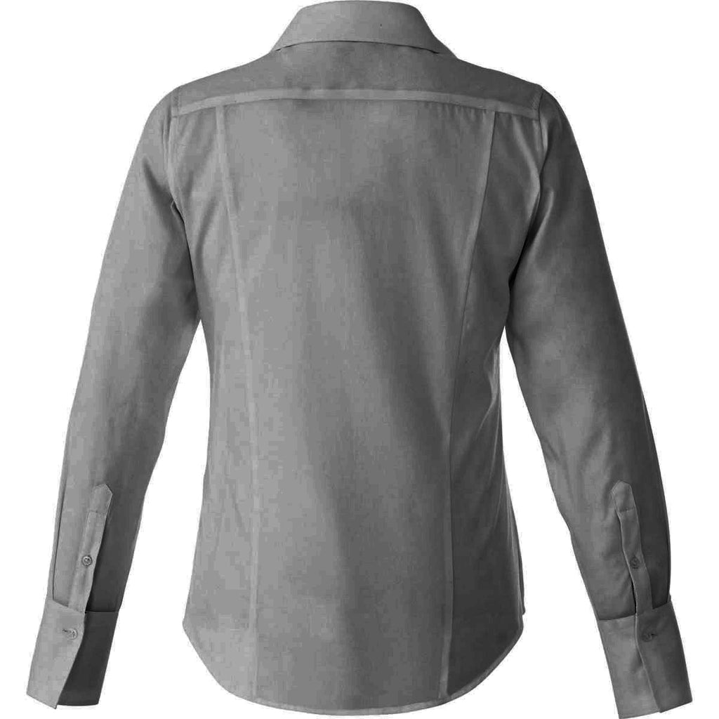 Elevate Women's Grey Storm Cromwell Long Sleeve Shirt