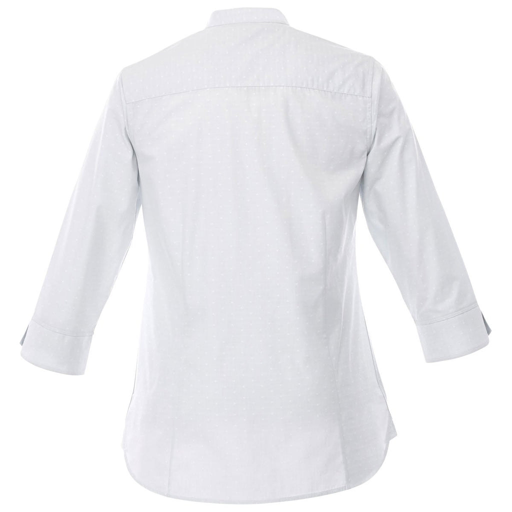 Elevate Women's Light Grey Huntington Three Quarter Sleeve