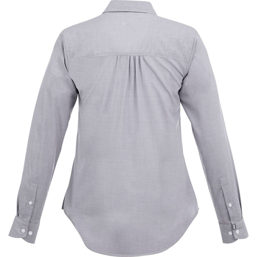 Elevate Women's Grey Storm Thurston Long Sleeve Shirt