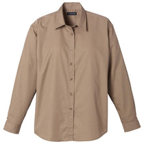 Elevate Women's Tan Capulin Long Sleeve Shirt