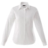 Elevate Women's White Wilshire Long Sleeve Shirt