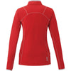 Elevate Women's Team Red Knew Knit Half Zip