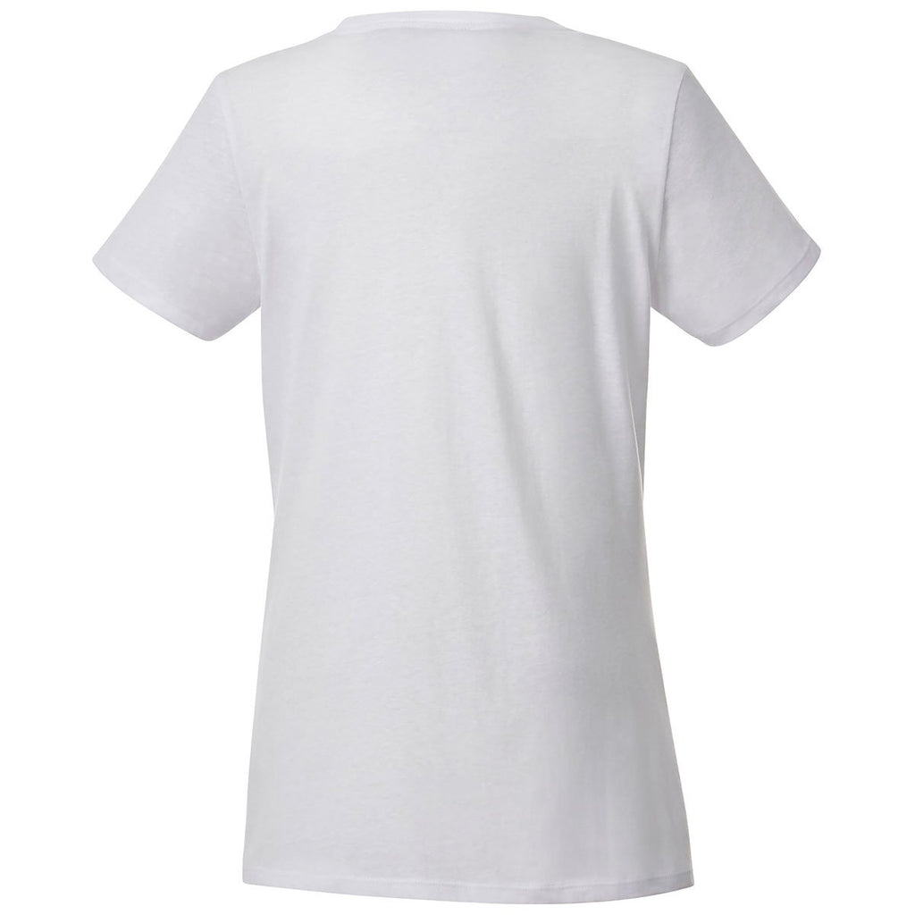 Elevate Women's White Canyon Short Sleeve Tee