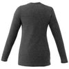 Elevate Women's Heather Dark Charcoal Holt Long Sleeve Tee