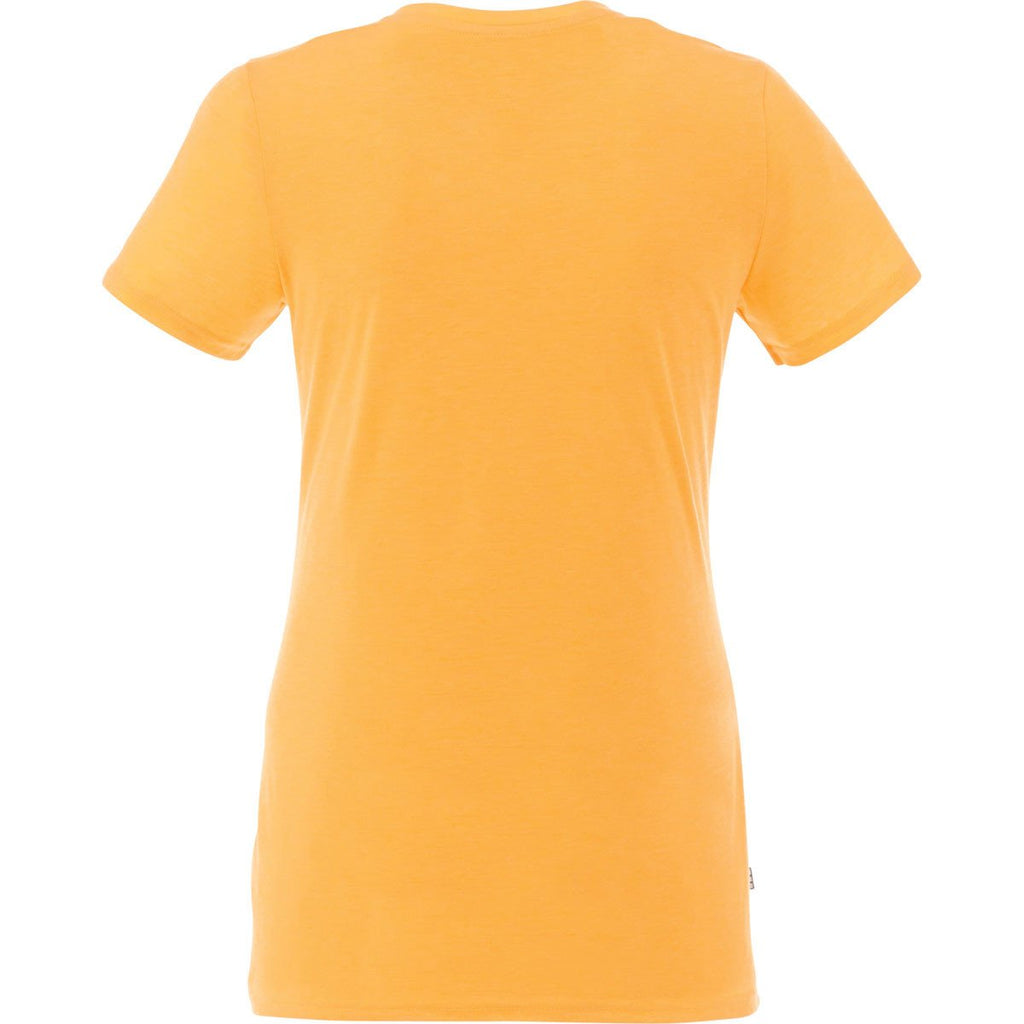 Elevate Women's Amber Heather Sarek V-Neck Short Sleeve Tee