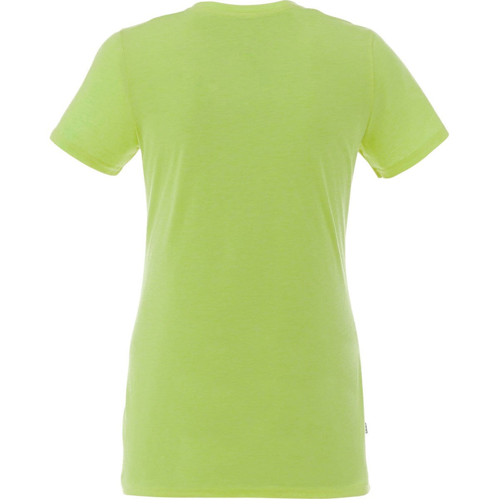 Elevate Women's Apple Heather Sarek V-Neck Short Sleeve Tee