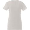 Elevate Women's Heather Grey Sarek V-Neck Short Sleeve Tee