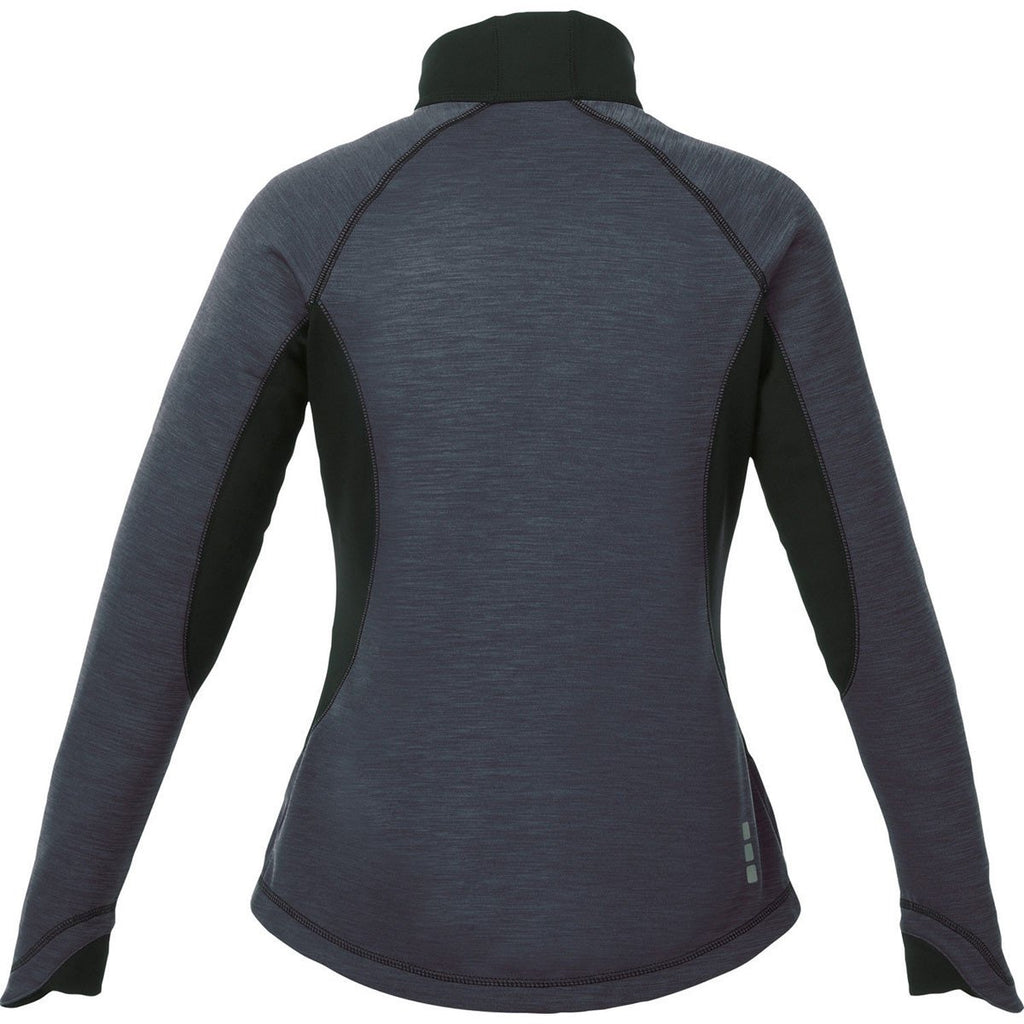 Elevate Women's Smoke Heather Langley Knit Jacket