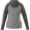 Elevate Women's Heather Grey Anshi Knit Full Zip Hoodie