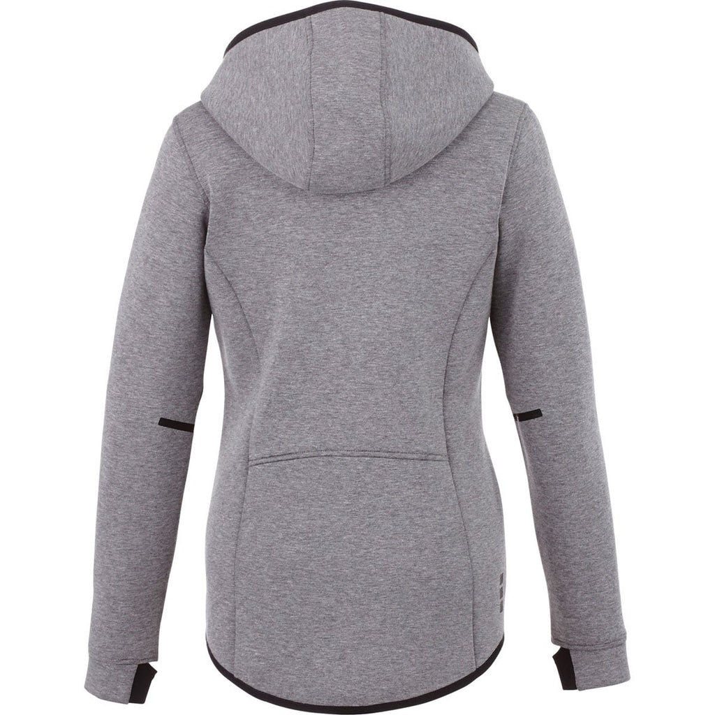 Elevate Women's Medium Heather Grey Chivero Knit Jacket