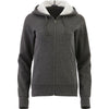 Elevate Women's Heather Dark Charcoal Cypress Fleece Zip Hoody