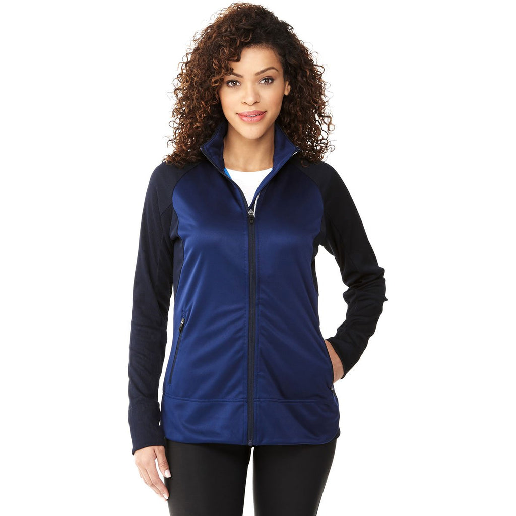 Elevate Women's Vintage Navy/Navy Mica Knit Jacket