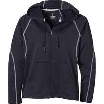 Elevate Women's Navy Tonle Full Zip Hoodie