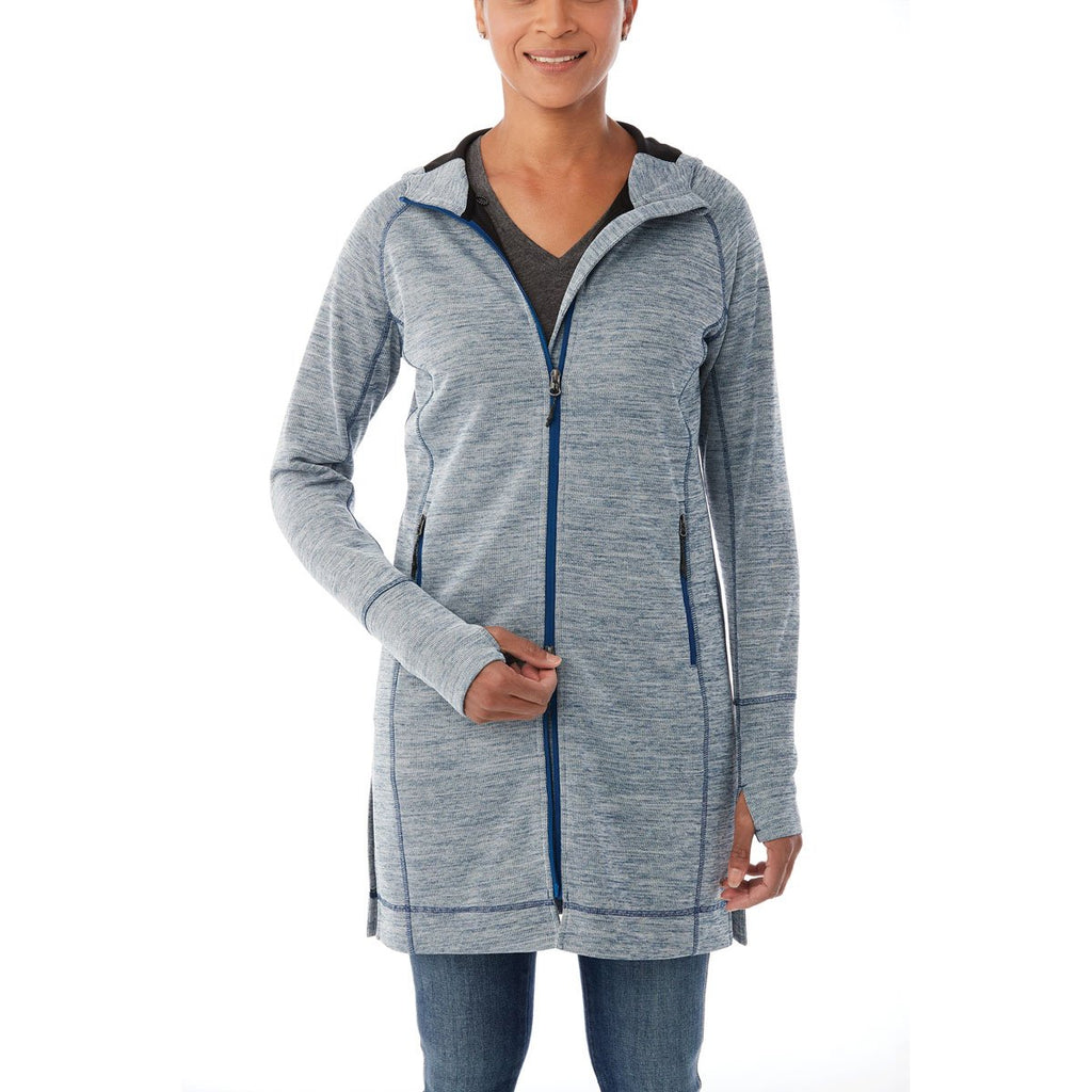 Elevate Women's Invictus Heather Odell Knit Zip Hoody