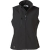 Elevate Women's Black Innis Bonded Fleece Vest